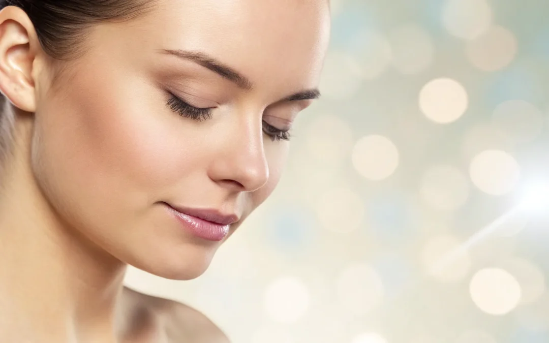 Woman receiving the best laser treatment for her face wrinkles.