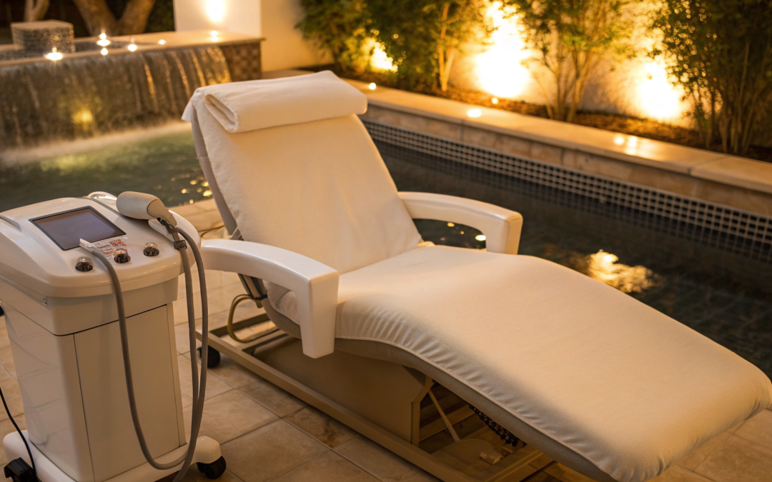 A modern device for one of the best non-surgical treatments for reducing belly fat.